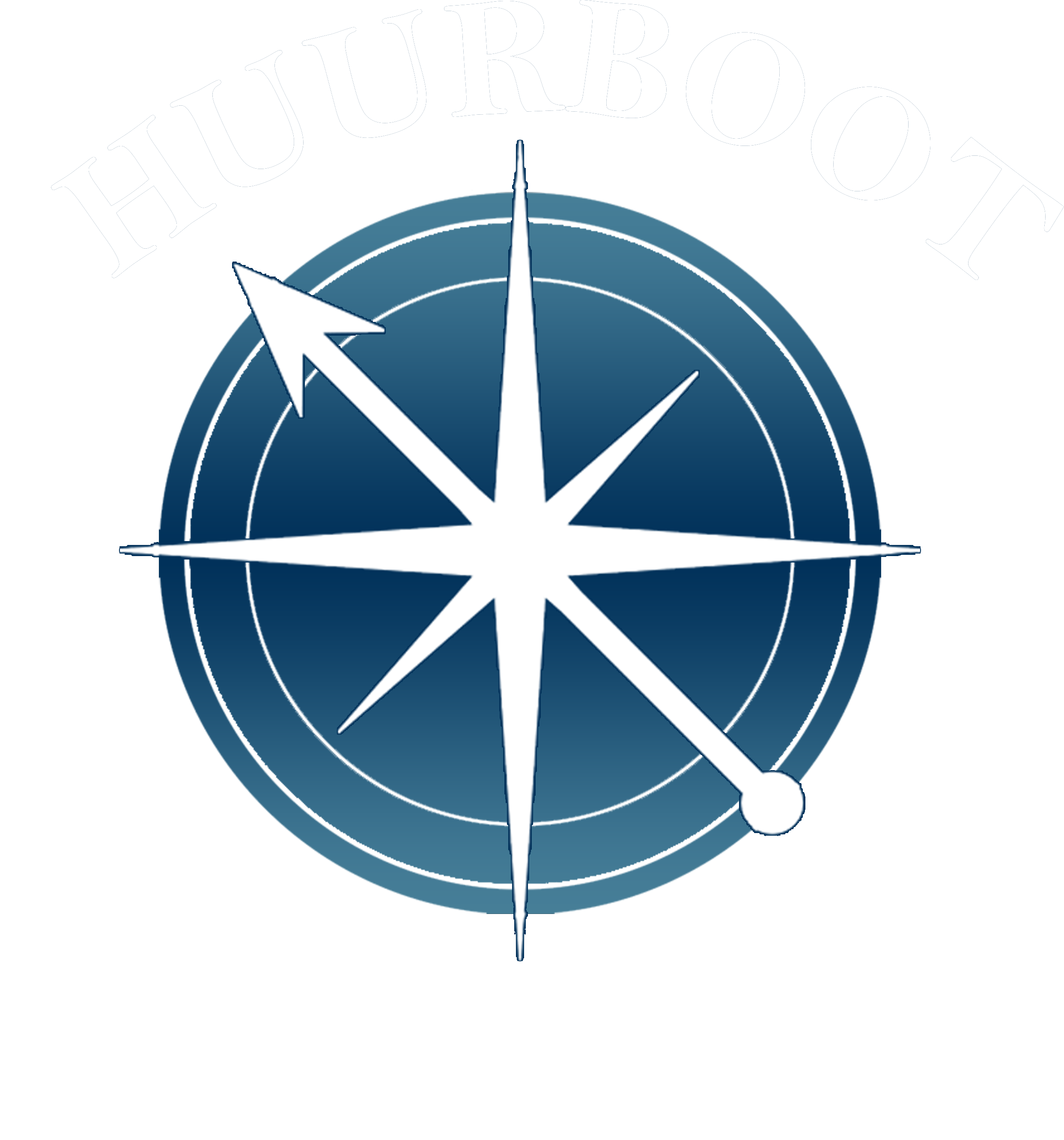 Logo Huurboot Loosdrecht wit